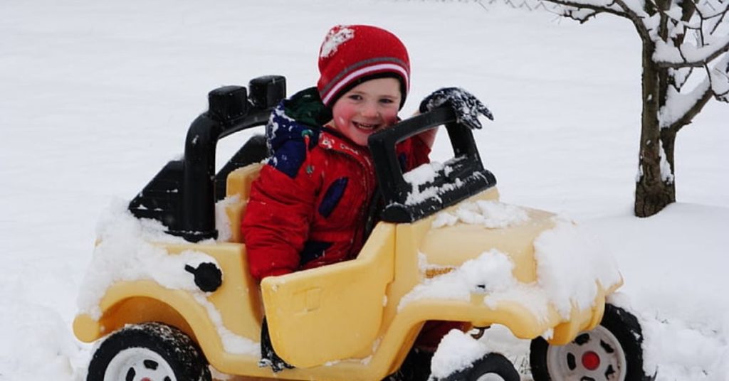 Can Power Wheels go in Snow?
